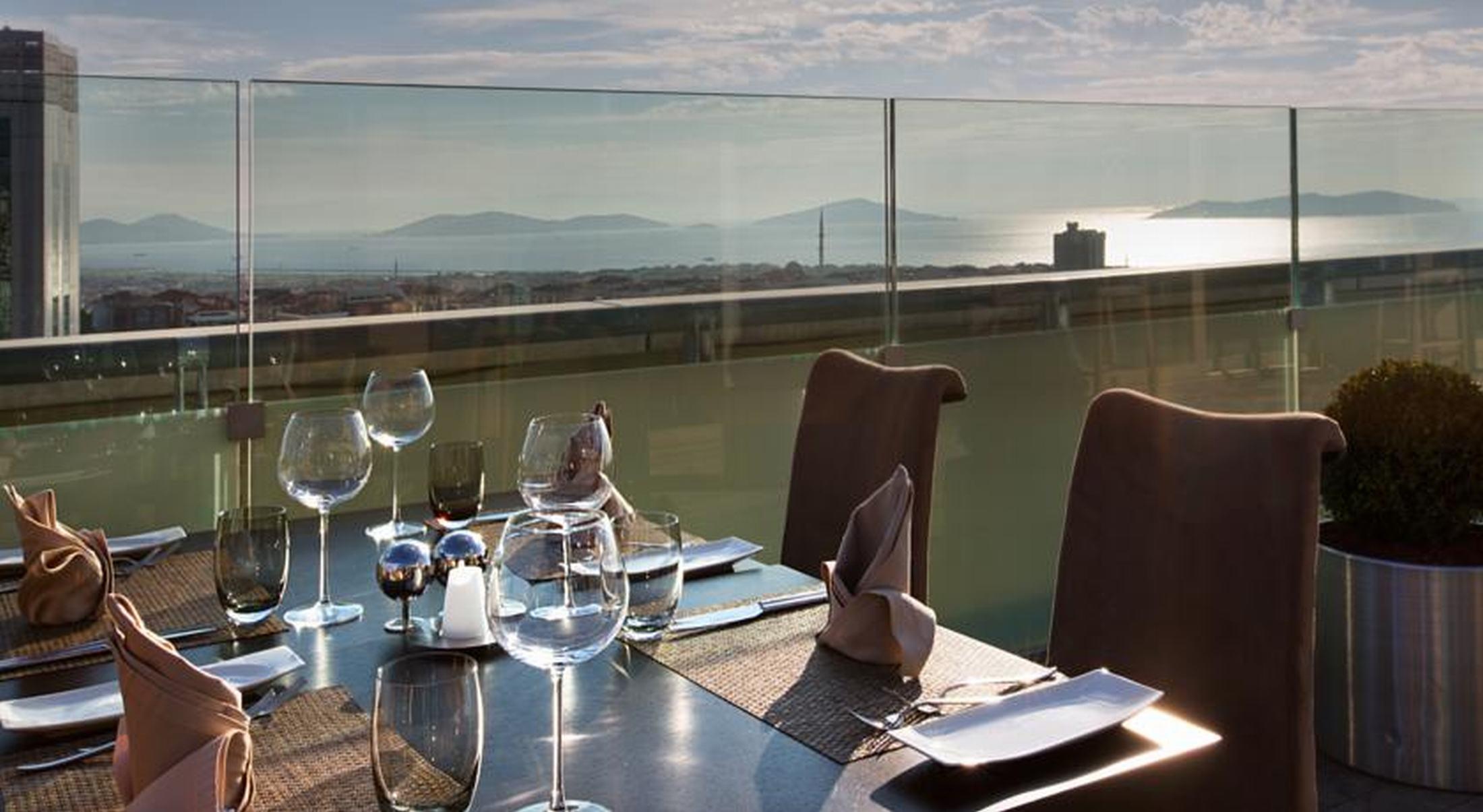 Dedeman Bostanci Istanbul Hotel & Convention Center Екстер'єр фото View from the restaurant